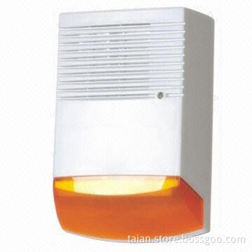 External Alarm Siren with Strobe light